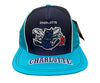 Mitchell & Ness Prpl/Tl NBA Charlotte Hornets Freethrow HWC Snapback Hat - OSFA