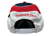 Mitchell & Ness Red/Navy NBA Houston Rockets Freethrow HWC Snapback Hat - OSFA
