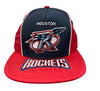 Mitchell & Ness Red/Navy NBA Houston Rockets Freethrow HWC Snapback Hat - OSFA