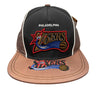 Mitchell & Ness Blk/Rd NBA Philadelphia 76ers Freethrow HWC Snapback Hat - OSFA