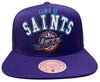Men's Mitchell & Ness Purple NBA Utah Jazz ZZ HWC Snapback - OSFA