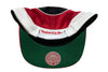 Mitchell & Ness Black/Red NBA Chicago Bulls Freethrow HWC Snapback Hat - OSFA