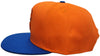 Men's Mitchell & Ness Orange/Royal NBA New York Knicks Jumbotron HWC Snapback - OSFA