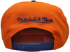 Men's Mitchell & Ness Orange/Royal NBA New York Knicks Jumbotron HWC Snapback - OSFA