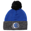 Men's Mitchell & Ness NBA Orlando Magic Two Tone Pom Beanie - OSFA
