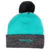 Men's Mitchell & Ness NBA San Antonio Spurs Two Tone Pom Beanie - OSFA