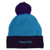 Men's Mitchell & Ness NBA Utah Jazz Two Tone Pom Beanie - OSFA