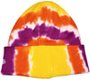 New Era Rainbow NBA Tie Dye Knit Cuffed Beanie - OSFA