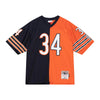 Mitchell & Ness Navy/Orange Chicago Bears Walter Payton #34 Split Legacy Jersey