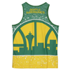 Mitchell & Ness Yellow NBA Seattle Supersonics Jumbotron Mesh Tank