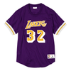 Mitchell & Ness NBA LA Lakers 1985 Magic Johnson Purple Mesh Jersey