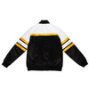 Mitchell & Ness Black NFL Pittsburgh Steelers Heavyweight Satin Jacket