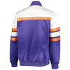 Men's Mitchell & Ness Purple NBA Phoenix Suns Heavyweight Satin Jacket