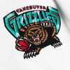 Men's Mitchell & Ness Black NBA Vancouver Grizzlies Heavyweight Satin Jacket