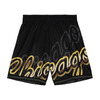 Men's Mitchell & Ness Blck NBA Chicago Bulls Big Face 4.0 Fashion Shorts