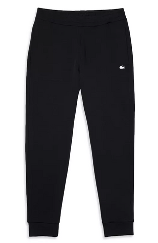 Lacoste Black Cotton Blend Jogging Pants