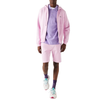 Men's Lacoste Pink Kangaroo Pocket Fleece Hoodie Sweatshirt