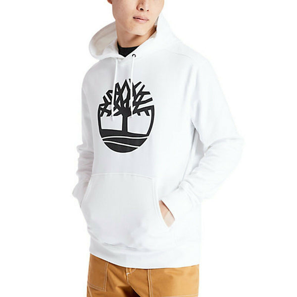 Timberland Est.1973 White Hoodie
