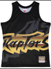 Mitchell & Ness Blk NBA Toronto Raptors Big Face 4.0 Fashion Tank Jersey