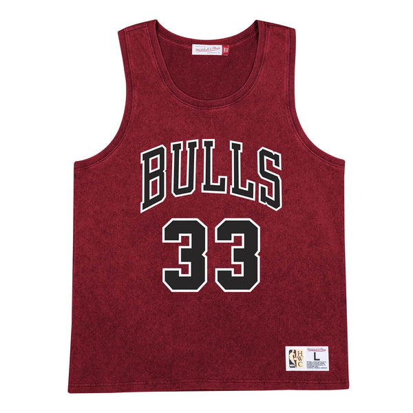 Mitchell & Ness NBA Chicago Bulls Scottie Pippn Quintessential Wash Tank