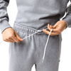 Men's Lacoste Grey Chine Print Trackpants
