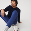 Men's Lacoste Bl Chine Slim Fit Heathered Cttn Blend Tracksuit Trousers