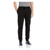 Men's Lacoste Black Sport Tennis Track Pants in Fleece