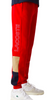 Men's Lacoste Red/Beige/Nvy Blue Branded Colorblock Fleece Jogging Pants