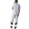 Men's Lacoste Grey Chine/Black Signature Striped Fleece Jogging Pants