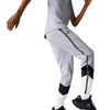 Men's Lacoste Grey Chine/Black Signature Striped Fleece Jogging Pants