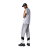Men's Lacoste Grey Chine/Black Signature Striped Fleece Jogging Pants