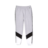 Men's Lacoste Grey Chine/Black Signature Striped Fleece Jogging Pants