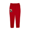Men's Lacoste Red Pennants L Badge Fleece Tracksuit Pants