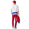 Men's Lacoste Red/Blue/White SPORT Run-Resistant Tennis Trackpants