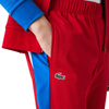 Men's Lacoste Red/Blue/White SPORT Run-Resistant Tennis Trackpants