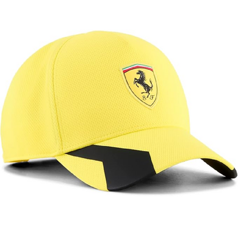 Men's Puma Ferrari BB Cap Yellow - OSFA