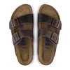 Unisex Birkenstock Arizona Soft Footbed Narrow Fit Habana (0452763)