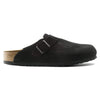 Unisex Birkenstock Boston Soft Footbed Narrow Fit Black (0660473)