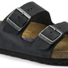 Unisex Birkenstock Arizona Soft Footbed Narrow Fit Black (0752483)