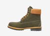 Timberland 6 In. Premium Boot Dark Green Nubuck