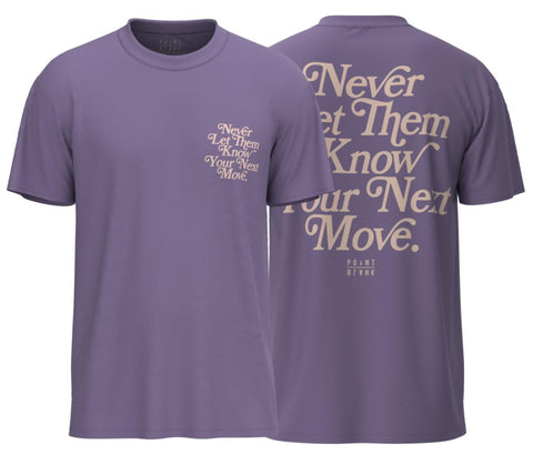 Point Blank Never Let Them Know Mauve Purple T-Shirt