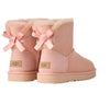 Women's UGG Mini Bailey Bow II Beige Blush (1016501-BGB)