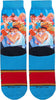 Men's Odd Sox Street Fighter 2 Characters Aqua Crew Socks - OSFM