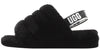 Women's UGG Fluff Yeah Slide Black (1095119BLK)