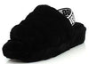 Women's UGG Fluff Yeah Slide Black (1095119BLK)