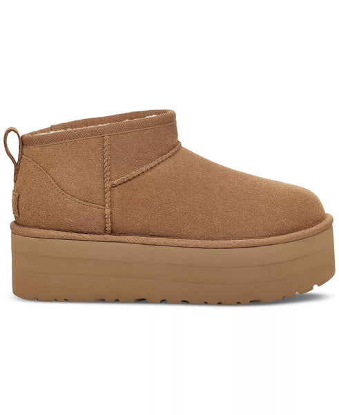 Women's UGG Classic Ultra Mini Platform Chestnut (1135092-CHE)