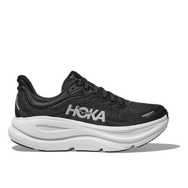 Men's HOKA Bondi 9 Black/White (1162011-BWHT)