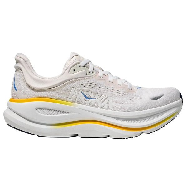 Women's HOKA Bondi 9 White/Grout (1162012-WGRT)