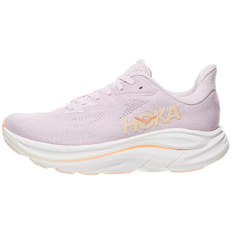 Women's HOKA Clifton 10 Lilac Cream/Tangerine Glo (1162031-LRMT)