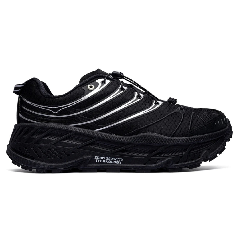 Men's HOKA Stinson EVO GTX Black/Silver (1173890-BKSV)